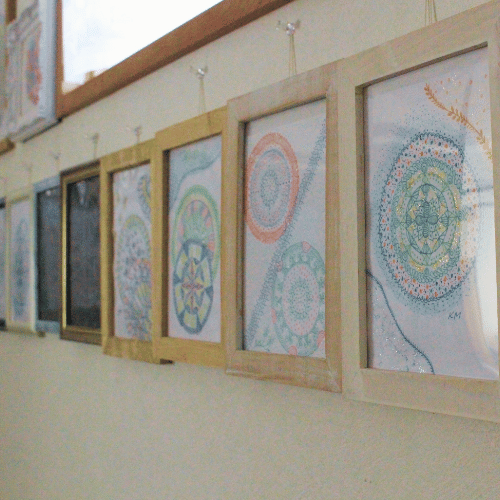 患者様作の、絵画