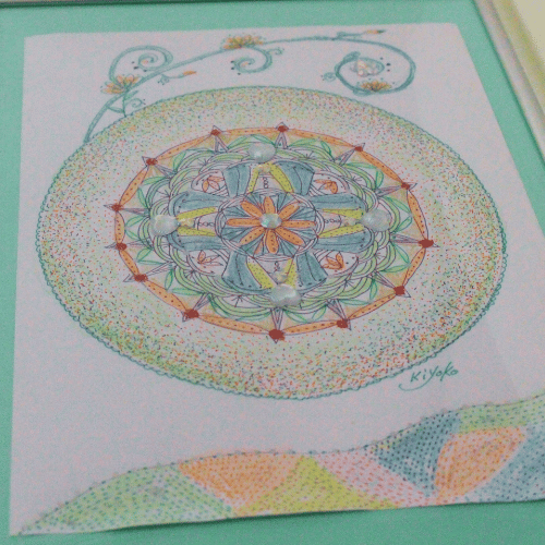 患者様作の、絵画