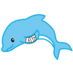 柿生イルカ接骨院キャラクター