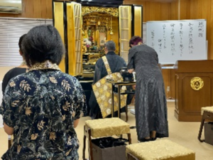 お盆法要いたしました。 1 sermon session summer 2021