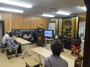 築地本願寺 合同墓説明会、開催いたしました。 1 築地本願寺 合同墓説明会