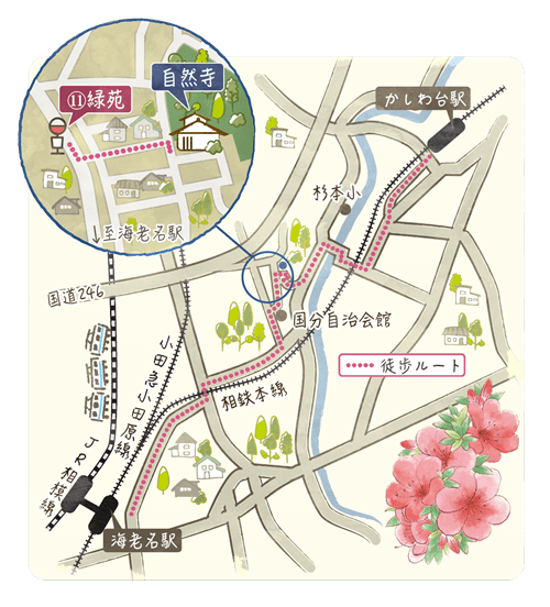 アクセス 3 自然寺へのアクセス方法